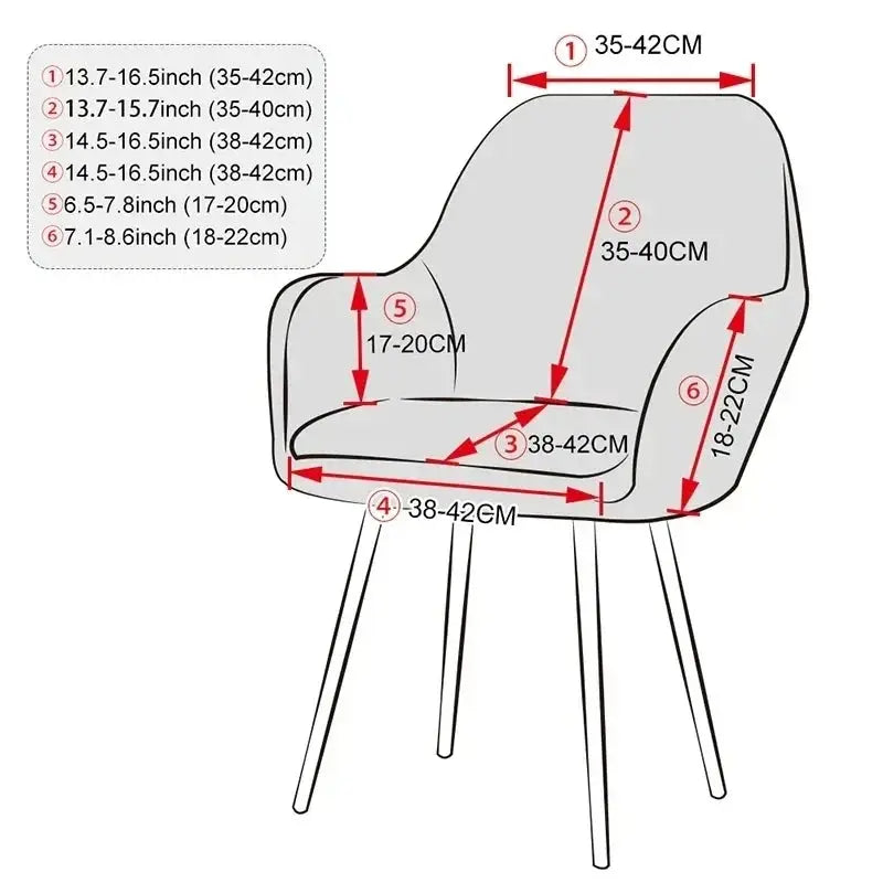 Housse fauteuil scandinave CAPOTYTO Housse de France