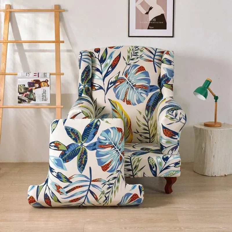 Juste de chaise à imprimé géométrique, housse de siège universelle, housse de siège en spandex, housse de fauteuil simple non ald, housse de fauteuil pour salon, anti-saleté, commandée Housse de France