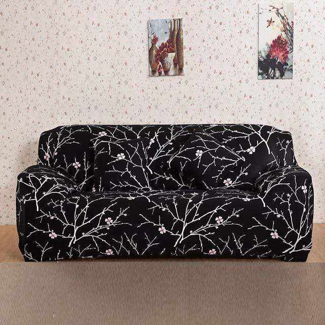 Housse de canapé MAGIC SOFA protection anti-taches sur canapé 2 places, salon cosy