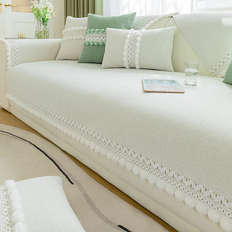 Plaid Canapé Moderne CHELLIN Yunyi White-45X45cm Pillowcase