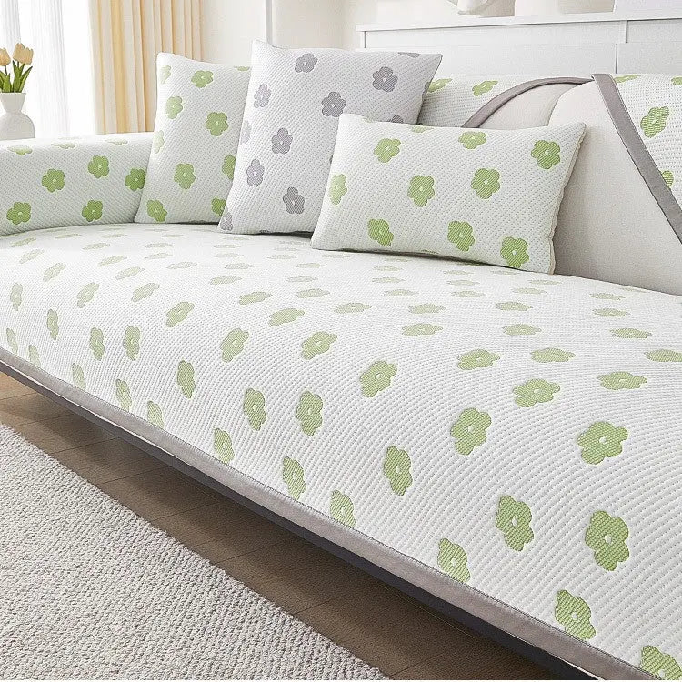 Plaid Canapé Moderne FLORENCE Green-110X240CM