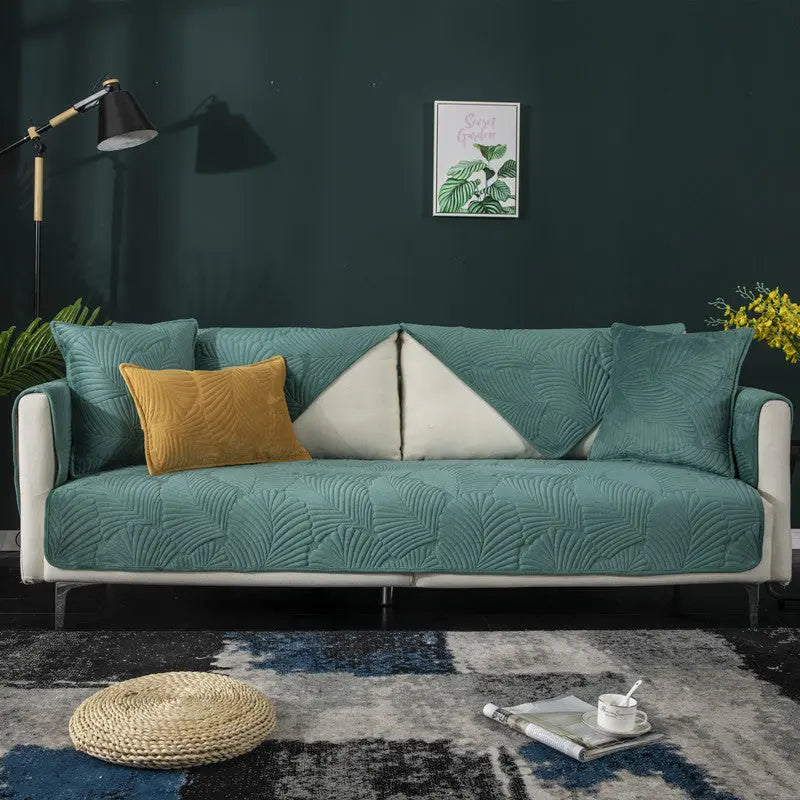 Plaid Canapé Moderne Luxe NORDA Dark Green-90X160cm