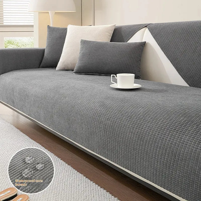 Plaid Canapé Antidérapant SERENO Dark Gray Waterproof-70x70cm