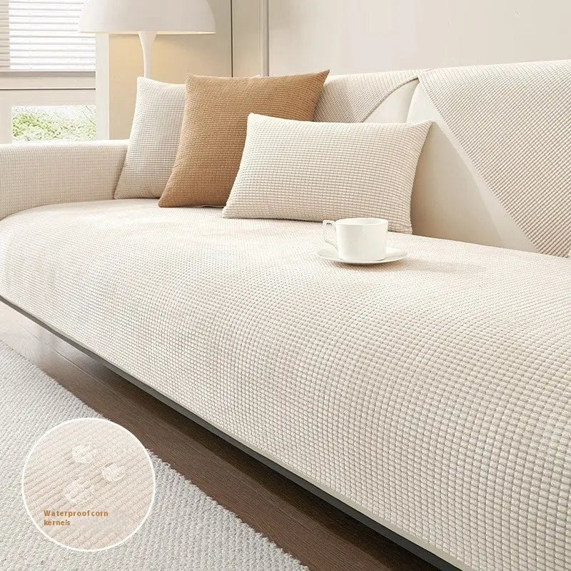 Plaid Canapé Antidérapant SERENO (Waterproof) Beige-70x90cm