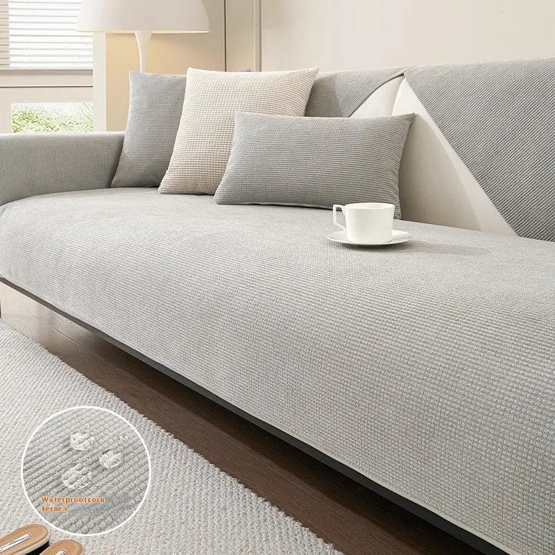 Plaid Canapé Antidérapant SERENO Waterproof light gray-70x120cm