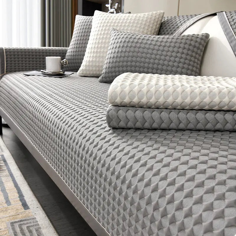 Plaid Canapé Confortable SOFELI Gray-90 × 240