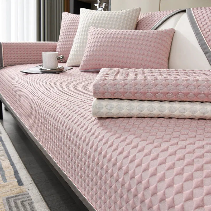 Plaid Canapé Confortable SOFELI Pink-90 × 240