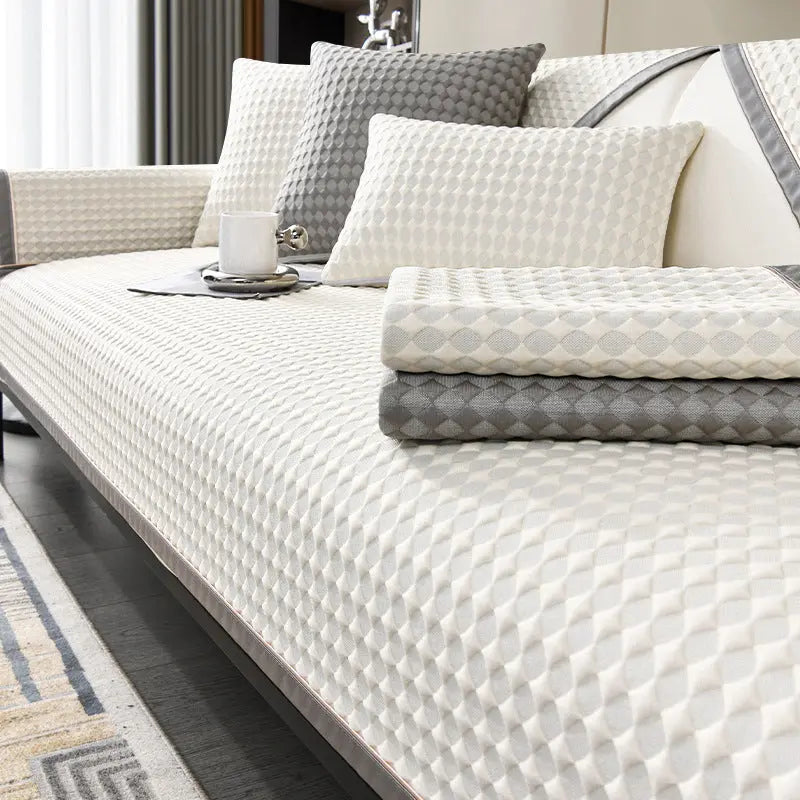 Plaid Canapé Confortable SOFELI White-90 × 180