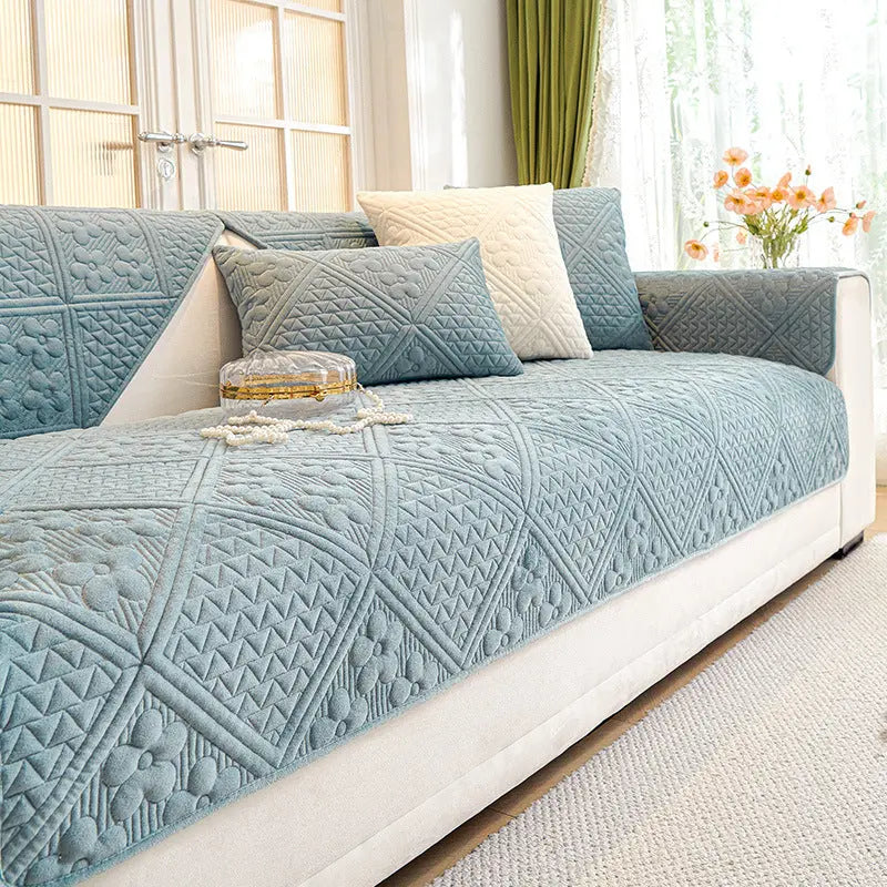 Plaid Canapé Luxe Antidérapant Luxin Light Blue-90X120cm