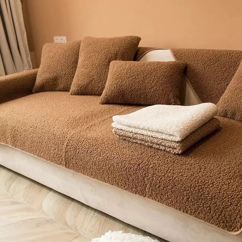 Plaid Canapé Luxe CozyLamb Coffee-70x210cm
