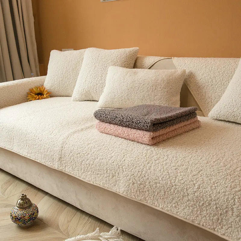 Plaid Canapé Luxe CozyLamb White-110x210cm