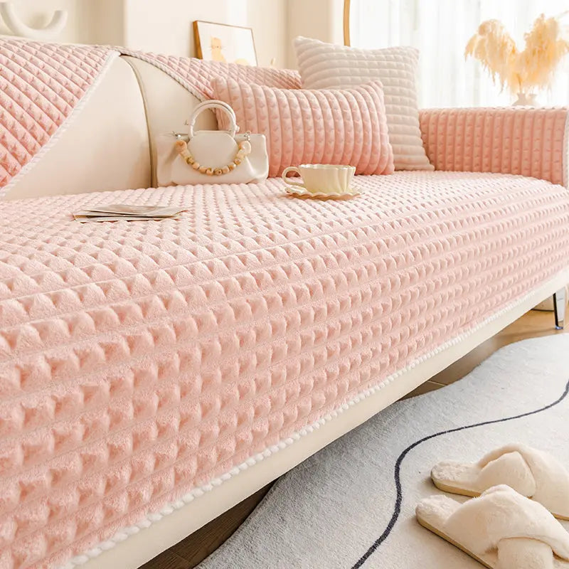 Plaid Canapé Moderne XiL Pink-90×180cm