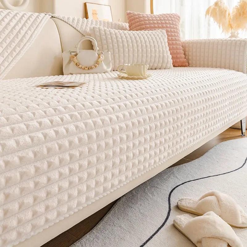 Plaid Canapé Moderne XiL Milky White-90×160cm