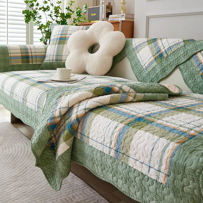 Plaid Canapé Universel MONICA Grid-70x150cm