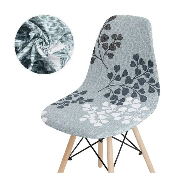 SCANBLACK - Housse de chaise scandinave imprimé - Housse De France