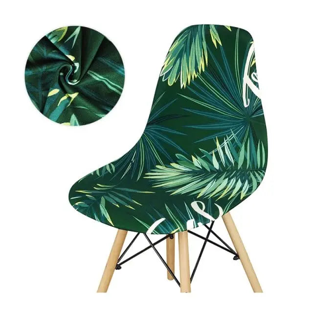 SCANBLACK - Housse de chaise scandinave imprimé - Housse De France