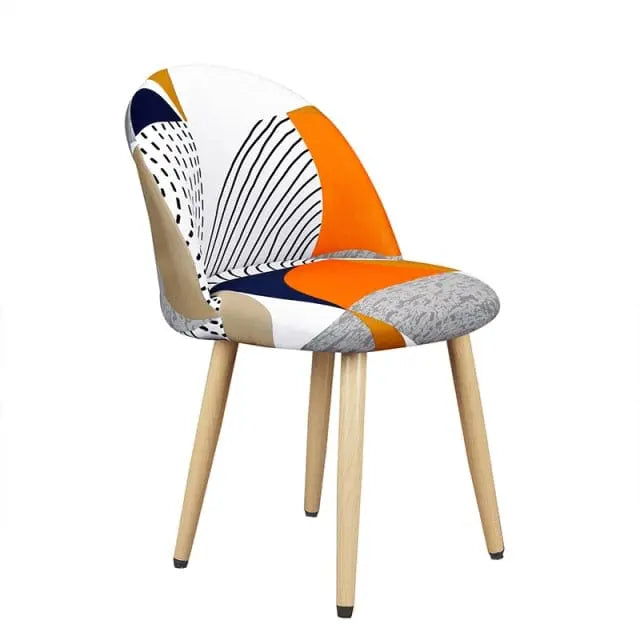 SCANWITH - Housse de chaise scandinave couleur pure - Housse De France