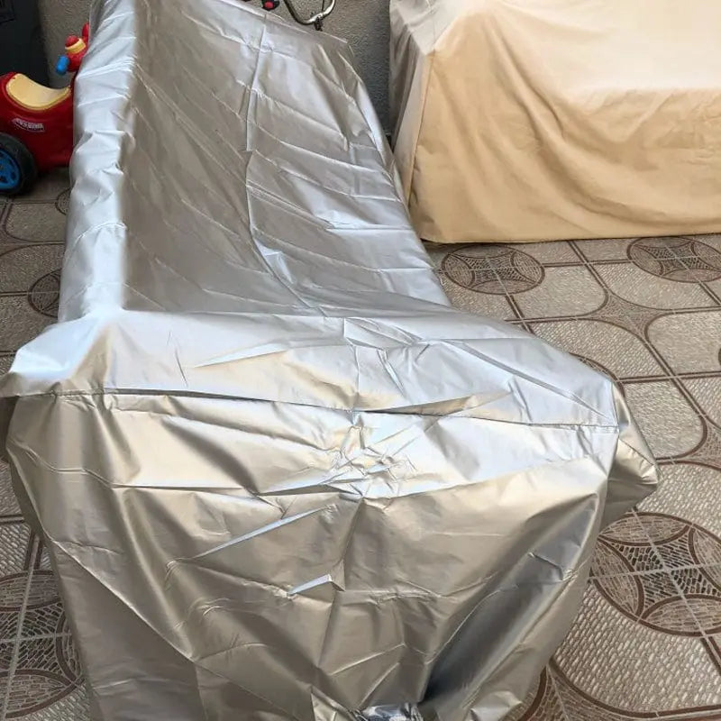 SILVERO - Housse de jardin anti-poussière imperméable en argent extérieur - Housse de France