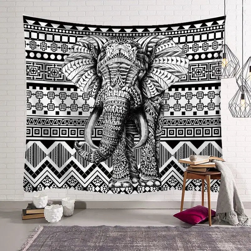 Serviette Plage Élégante INDIGO 4style-150X130cm