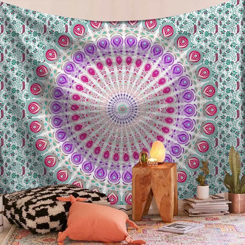 Serviette Plage Mandala TAYA I-180x230cm