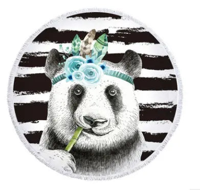 Serviette Plage Microfibre PANDA