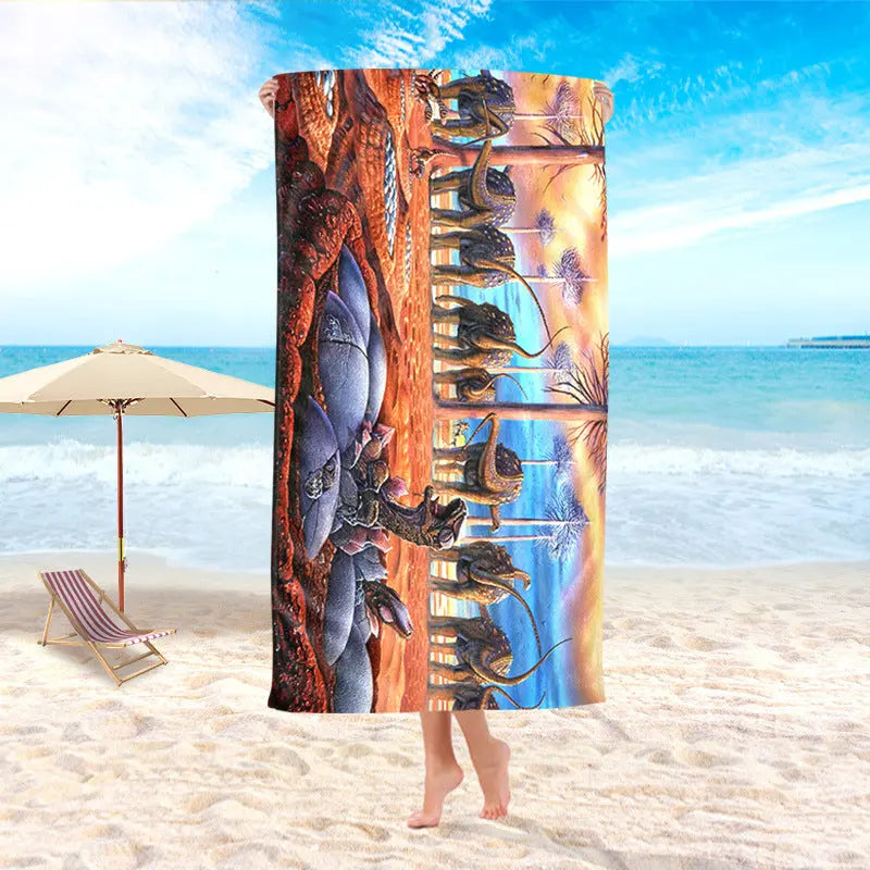 Serviette Plage Séchage Rapide FLIX STJ6-80X132