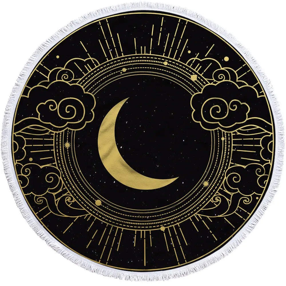 Serviette de Plage Imprimée BAHILI 9Black-540g