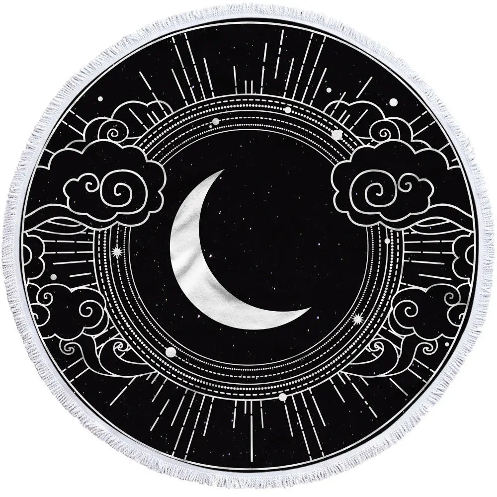 Serviette de Plage Imprimée BAHILI 6Black-540g