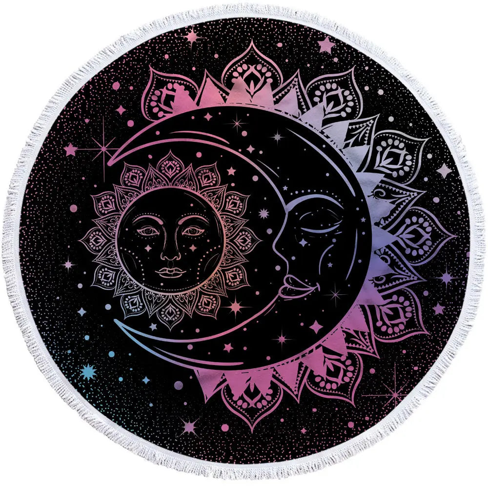 Serviette de Plage Imprimée BAHILI 10Black-540g