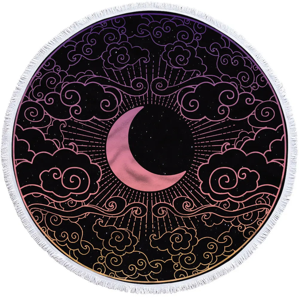 Serviette de Plage Imprimée BAHILI 2Black-300g