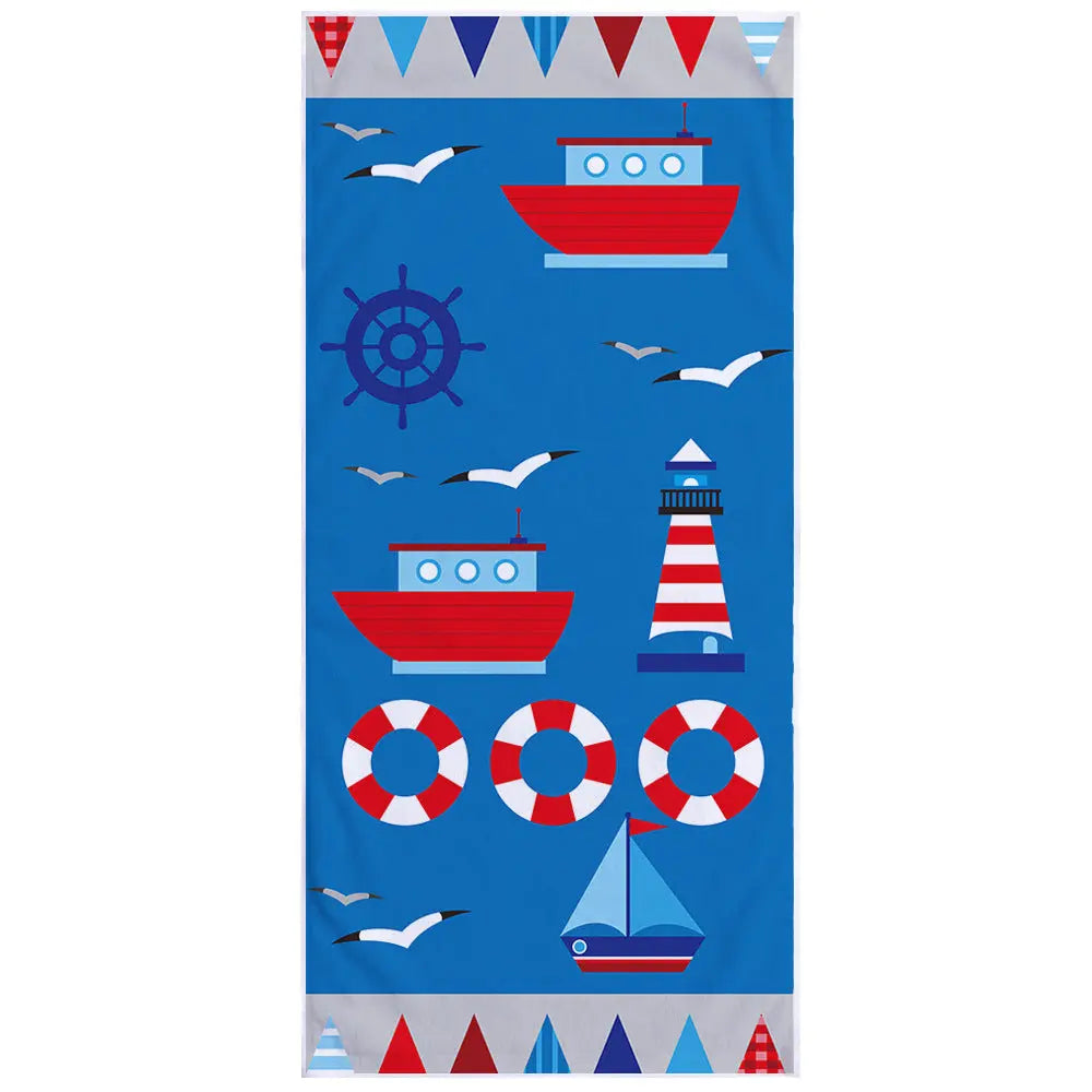 Serviette de Plage Imprimée DETLAX 470092Style-70x150cm polyester cloth