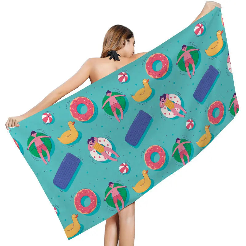 Serviette de Plage Imprimée NAOMI YJQ0792-70x35cm