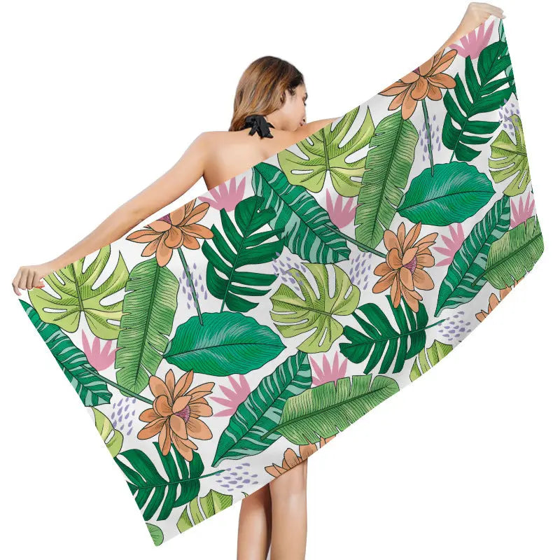 Serviette de Plage Imprimée NAOMI YJQ0798-70x35cm