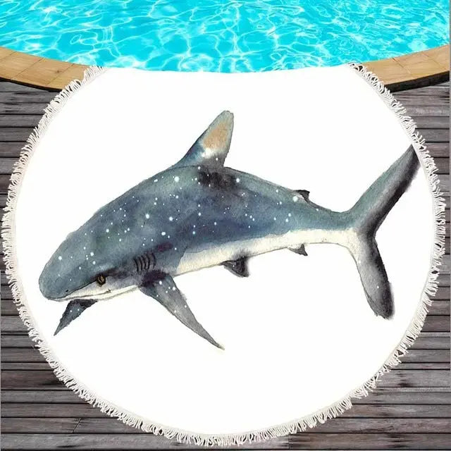 Serviette de Plage Imprimée OCEANA 011-150cm