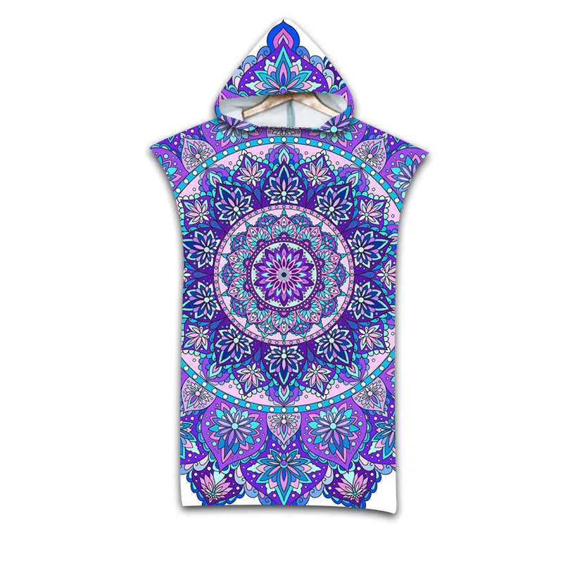 Serviette de Plage Imprimée WAVETA Style 9-75x110cm