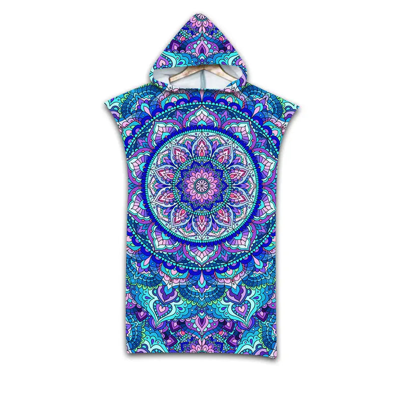 Serviette de Plage Imprimée WAVETA Style 10-75x110cm