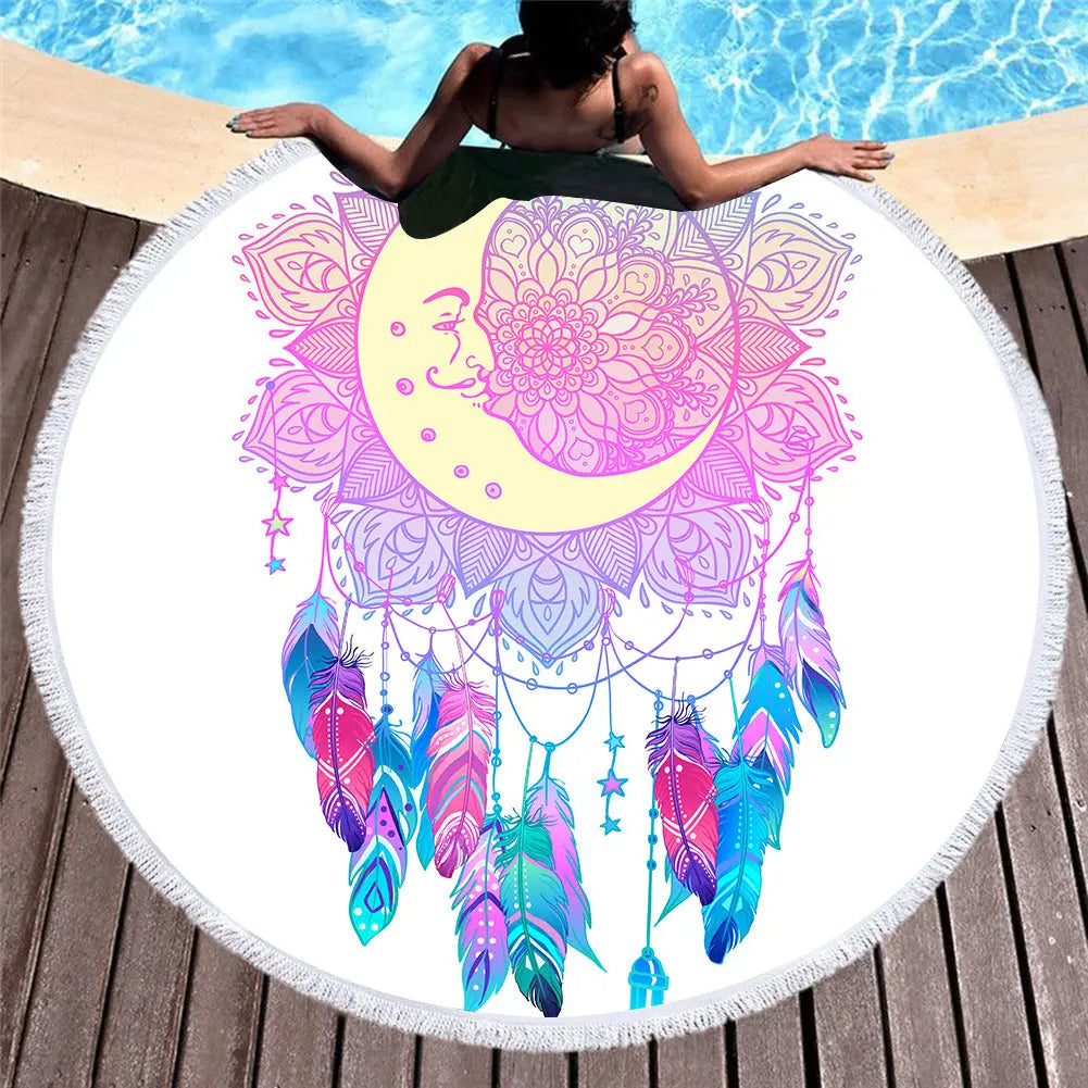 Serviette de Plage Microfibre BALI 13 style-150x150cm
