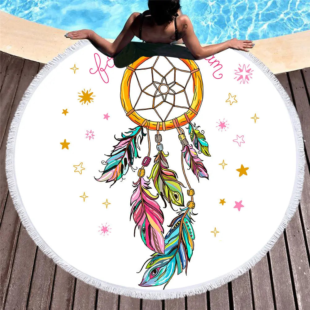 Serviette de Plage Microfibre BALI 2 style-150x150cm