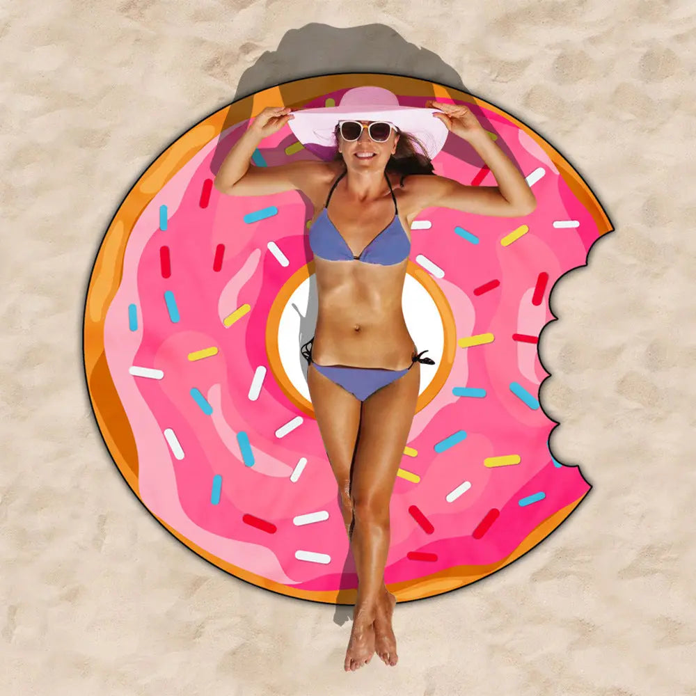 Serviette de Plage Microfibre SUNNY 2color-Polyester material 150cm
