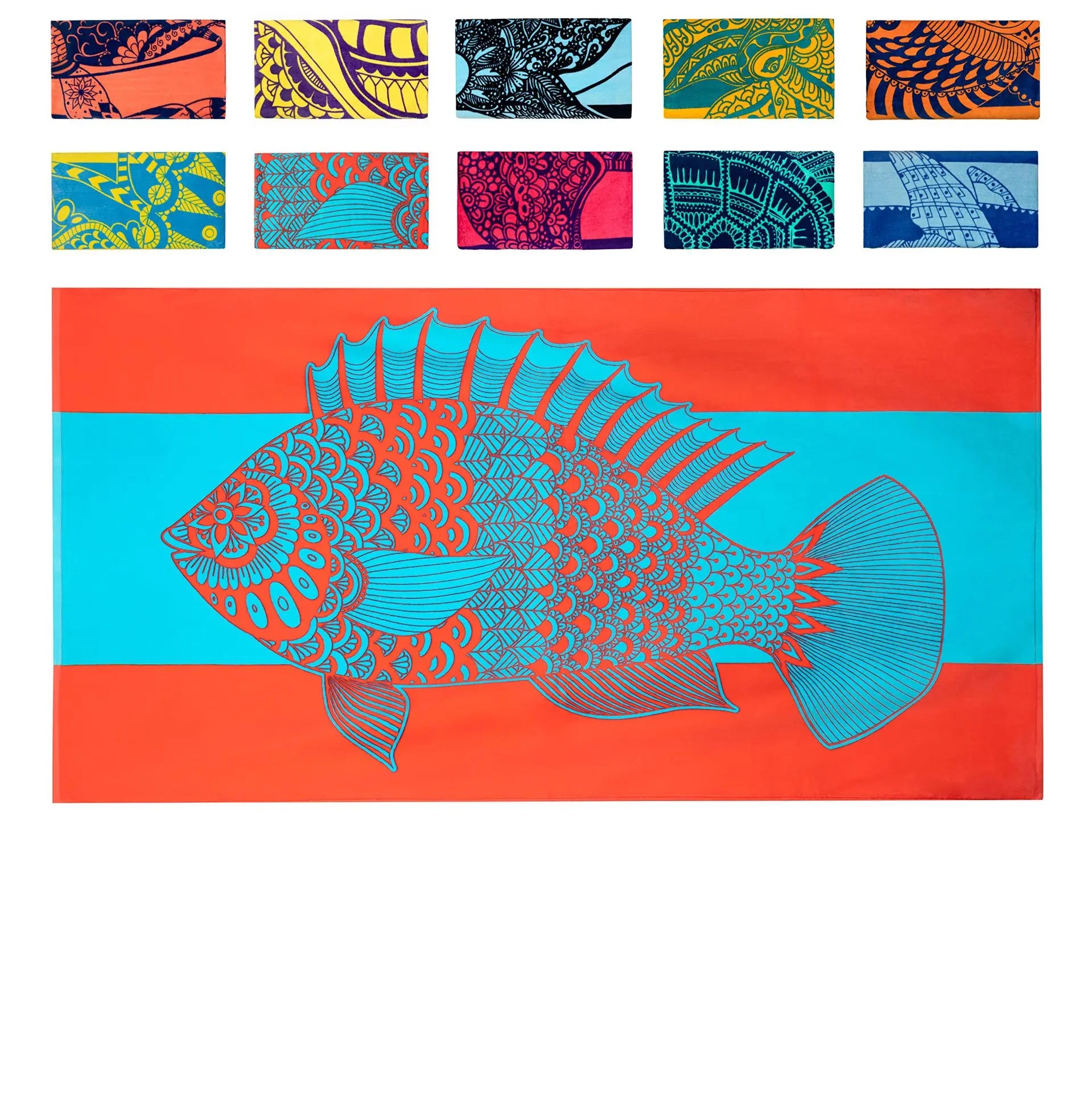 Serviette de Plage Océan Tortuga AL221012226-Microfiber 80x160CM