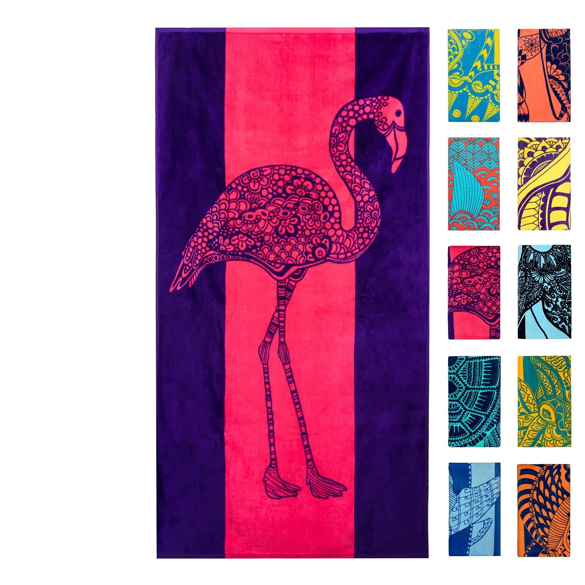 Serviette de Plage Océan Tortuga AL221012234-Microfiber 75x150CM
