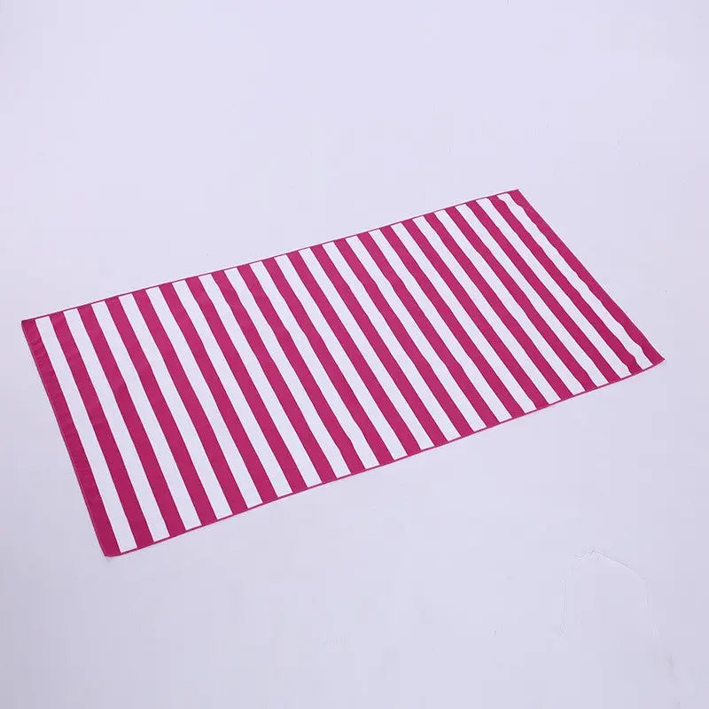 Serviette de Plage Velours FALINA Pink-160x80cm