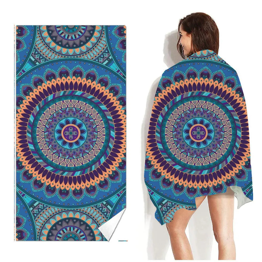 Serviette de Plage Velours QUICKSAND 7-160X80cm
