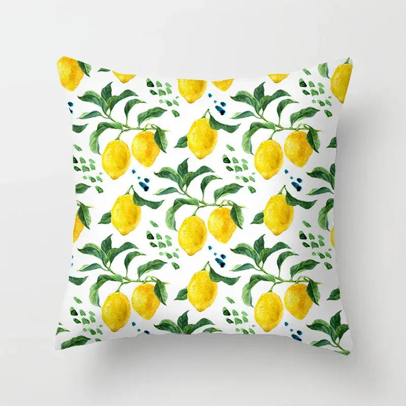 Taie D'Oreiller Imprimée Polyester LEMONA Housse de France