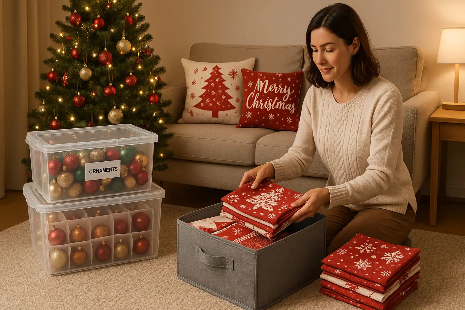 Comment Organiser et Protéger vos Décorations de Noël pour des Années