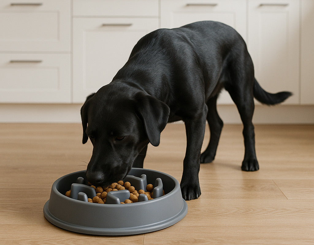 Comment empêcher un chien de manger trop vite? - Housse de France