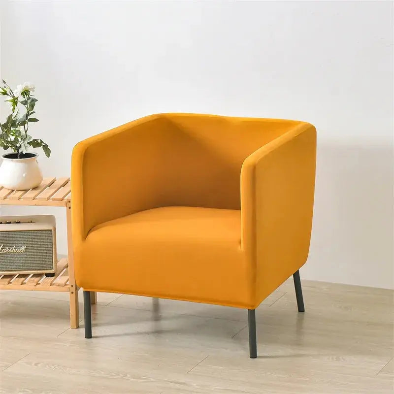 Housse Fauteuil Club Solide LUNOVA