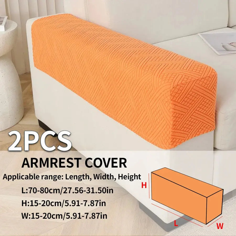 Housse Accoudoir Canapé Jacquard VELARIS