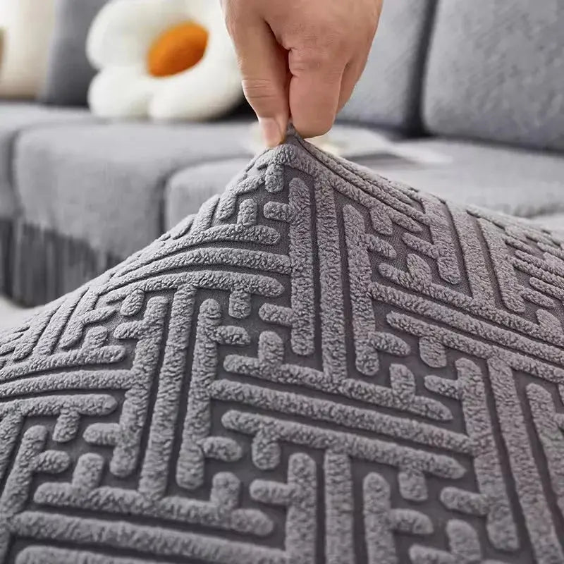 Housse Accoudoir Canapé Jacquard LUNEXO