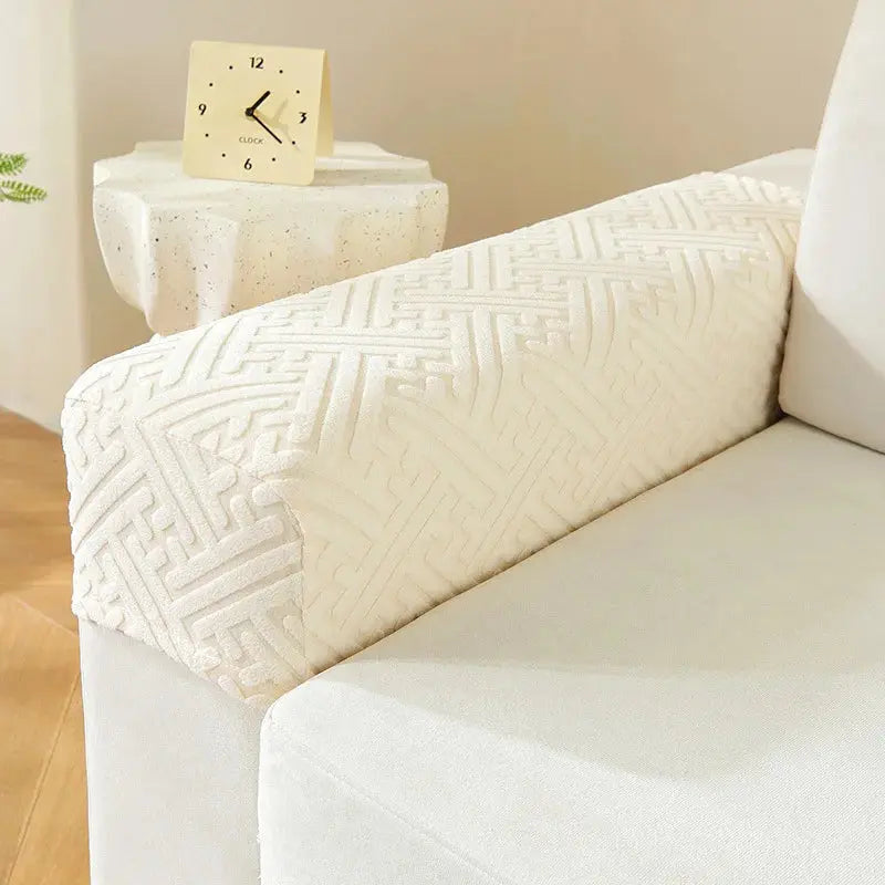 Housse Accoudoir Canapé Jacquard LUNEXO